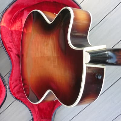 ♫ Hofner President 1957 Vintage Sunburst + Luthier Restored + H/case ♫ image 16