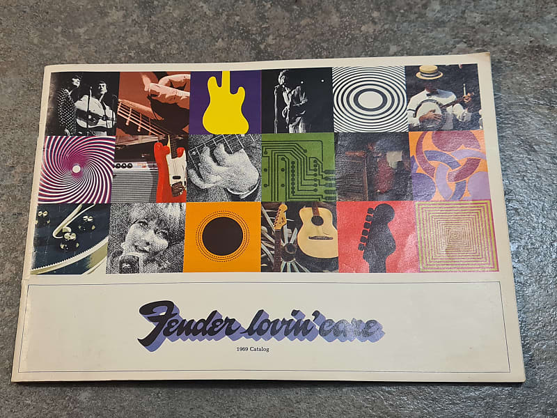 1969 Fender 'Lovin Care' Catalogue Catalog Telecaster Reverb Canada