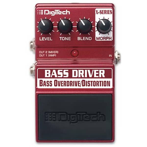 ベース DigiTech BASS DRIVER X-SERIES DigiTech X-Series Bass Driver Overdrive/Distortion | Reverb