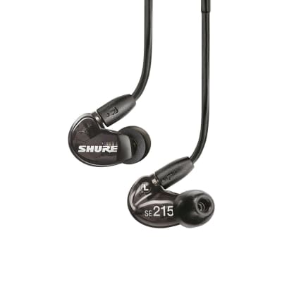 Shure SE215-K Sound Isolating Ear Buds, Black image 1
