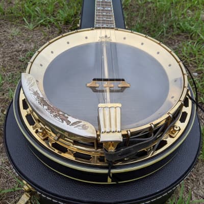 Aria SB-600 Deluxe 5 String Banjo High End Aria Gold