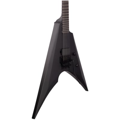 ESP LTD Arrow Black Metal Electric Guitar image 3