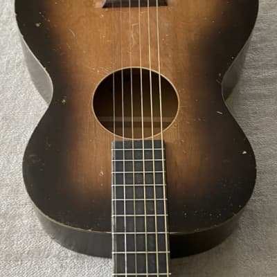 1930’s-1950’s  No Name Parlor Guitar Regal Recording King Gibson Kay Harmony Washburn Lyon Healy Silvertone image 4