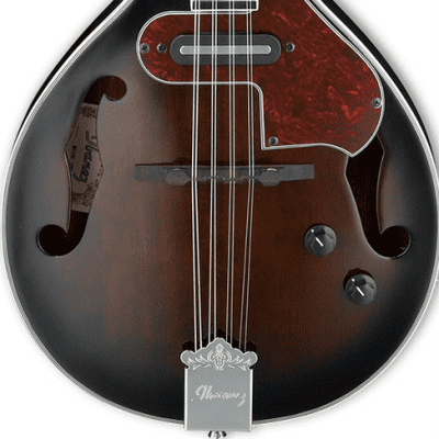 Ibanez M510E A Style Acoustic/Electric Mandolin Dark Violin Sunburst image 1