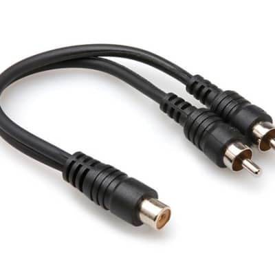 Hosa - Y Cable RCAF to Dual RCA! YRA-105 image 1