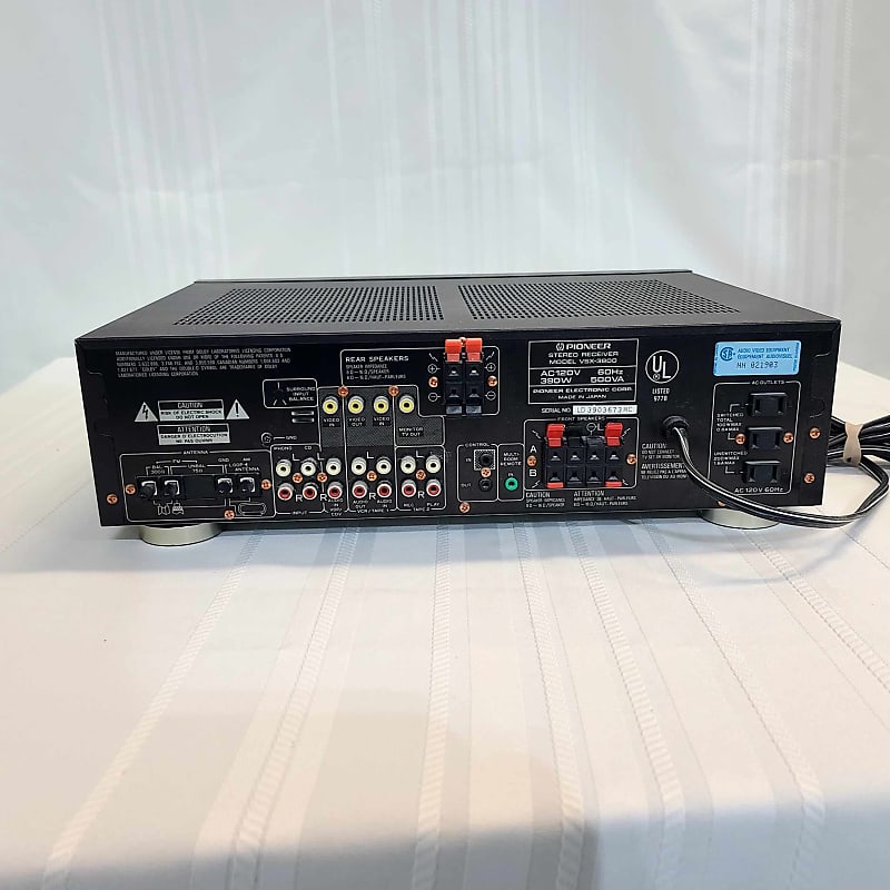 Shops Pioneer vsx-3800 Receiver