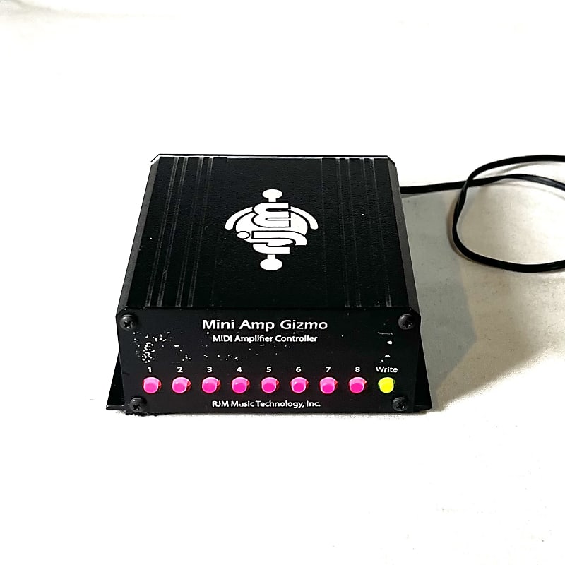 RJM Mini Amp Gizmo Midi Amplifier Footswitch Controller | Reverb