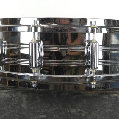 Vintage Tama No. 8005 Imperialstar King-Beat Steel 5x14" Snare Drum image 7