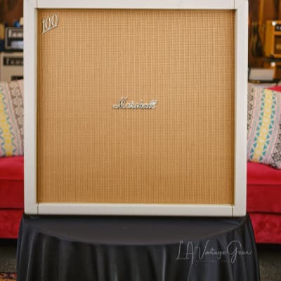 Blankenship JTM 45 in a Kerry Wright Head Shell and Kerry Wright 4x12 Cabinet - Loaded with Vintage 1970 Pre Rola Celestion 25w Greenbacks! image 1
