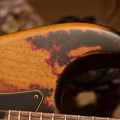 American Fender Stratocaster Sunburst Heavy Relic CS Texas Specials image 2