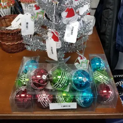 Piano Trends  3 Pack Music Glass Ball Christmas Ornaments image 2