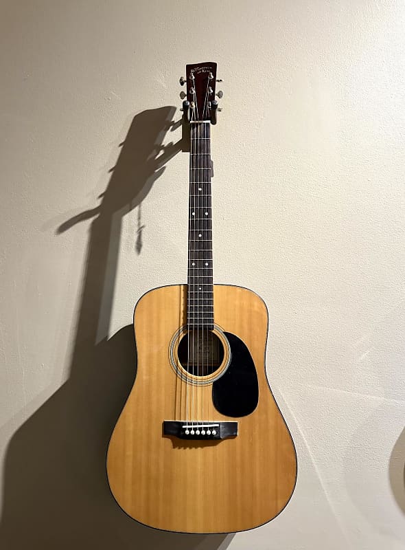 Recording King RD-318 Deluxe Dreadnought Natural | Reverb