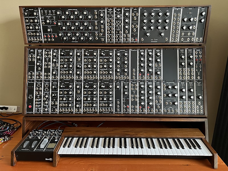 Synthesizers.com Studio-66 with 61-Key E and Walnut Cabinets 2020 image 1
