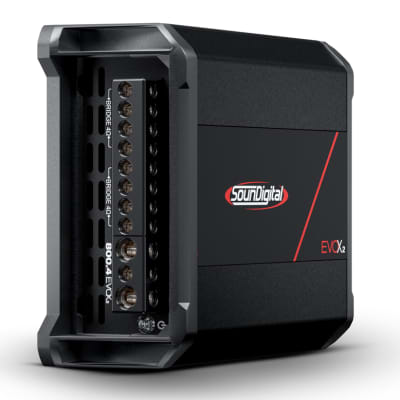 SounDigital 800.4 EVOX2 4-Ohm 4-Channel Car Audio Amplifier 800 Watts image 3