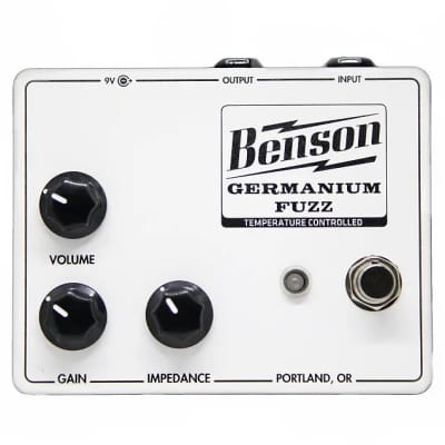 Benson Germanium Fuzz Snow White *Free Shipping in the US* for sale