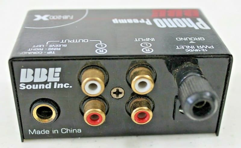 BBE FJB-200X  Phono Preamp Without Power Supply VG Used Tested Work Normal image 1