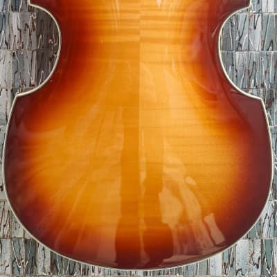 Hofner HCT Violin Bass, Sunburst image 4