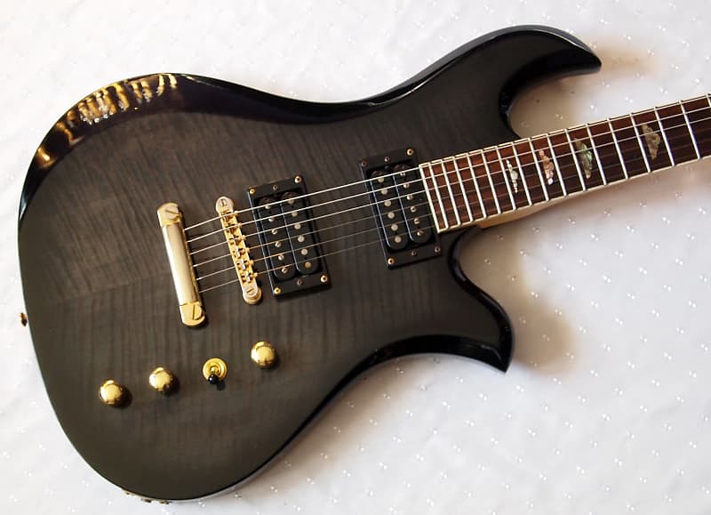 B.C. Rich Eagle 680 JE 1995 See Through Black Burst | Reverb Canada