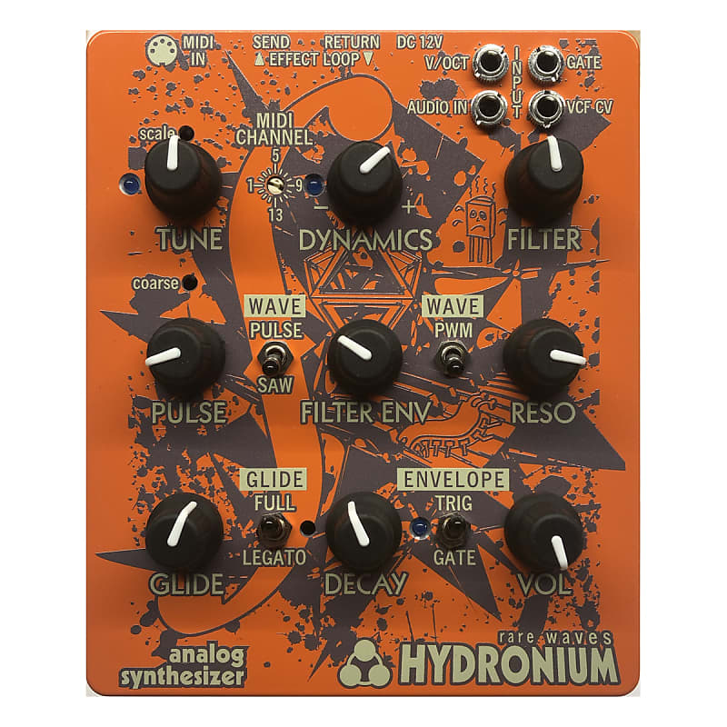 Rare Waves Hydronium Desktop Synth (303) - Phantom Orange | Reverb