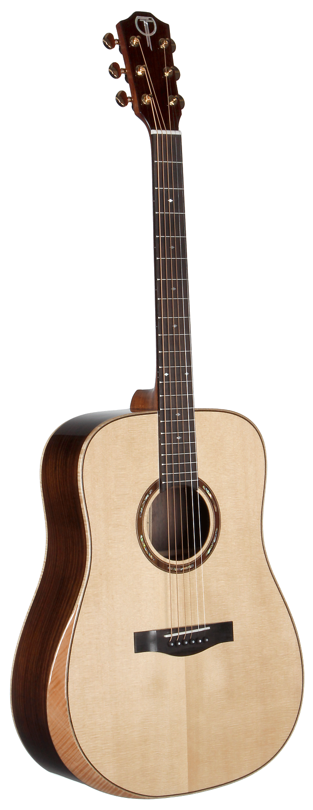 Teton STS150NTAR Armrest Dreadnought Natural Reverb