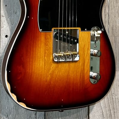 2024 Fender Jason Isbell Signature Custom Telecaster, Road Worn Chocolate Sunburst, Includes FREE Fender Hard Shell Case ! image 3