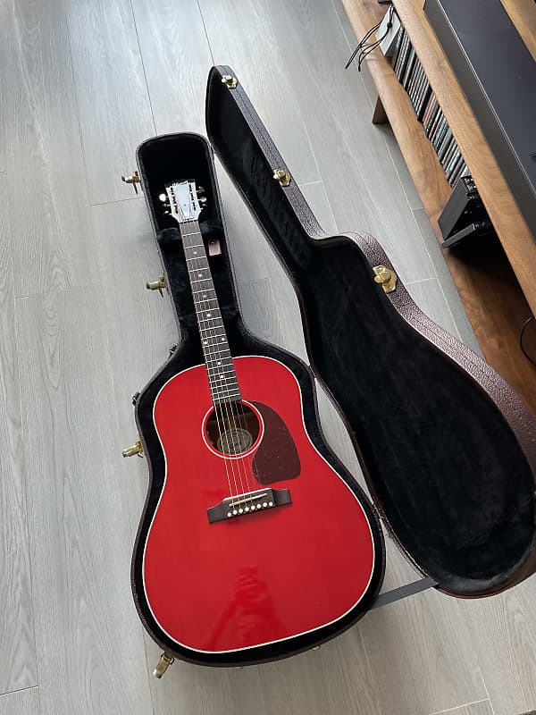 Gibson J-45 Standard - Cherry Red image 1