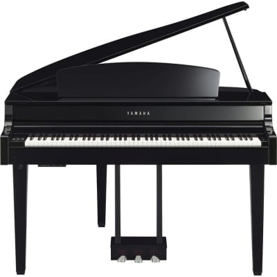 Pre-Owned Yamaha Clavinova CLP-565GP Digital Grand Piano - Polished Ebony image 3