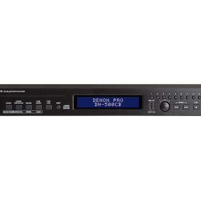 Denon DN-500CB Audio Player - CD, USB, 1/8" Aux, Bluetooth, with Balanced Outputs image 3