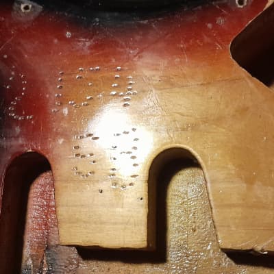 Fender Stratocaster 1963 Body sunburst factory refin image 4