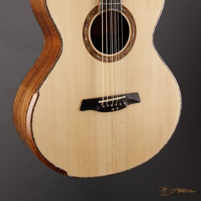 2021 Maestro 8-String Baritone, Koa/Adirondack Spruce image 5