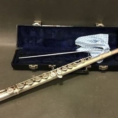 Gemeinhardt M2 Silver Plated Flute in Hard Case, Good Condition image 1