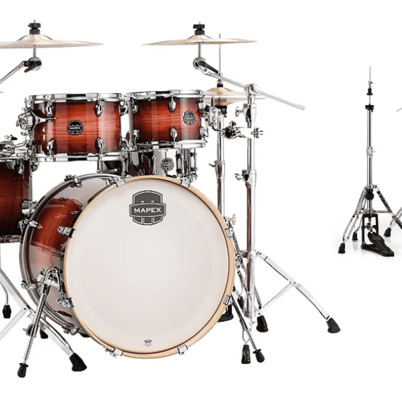 Mapex horizon 7 piece drum deals set