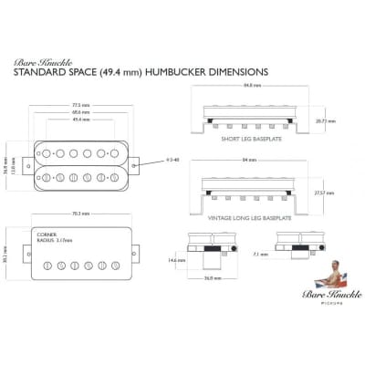 BARE KNUCKLE STORMY MONDAY HB SET NICKEL | Reverb