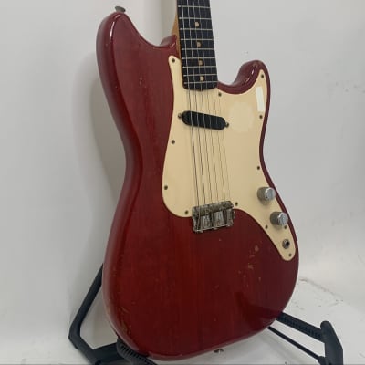 Fender Pre CBS L Series Musicmaster 1964 Rare Mahogany Body Cherry image 7
