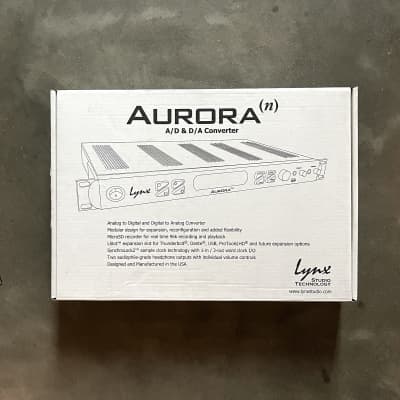 Lynx Aurora (n) TB3 24 Analog I/O + ADAT/AES I/O image 14