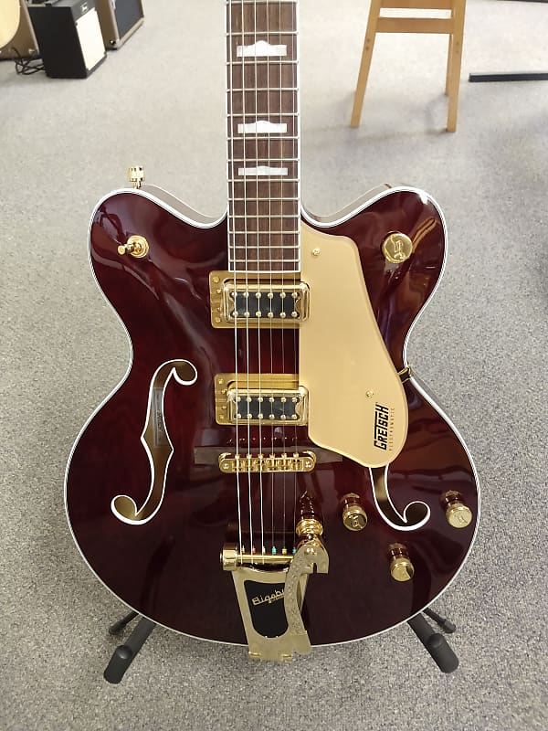 New Gretsch G5422TG Electromatic Hollow Body Electric Guitar with Bigsby and Gold Hardware - Walnut Stain image 1