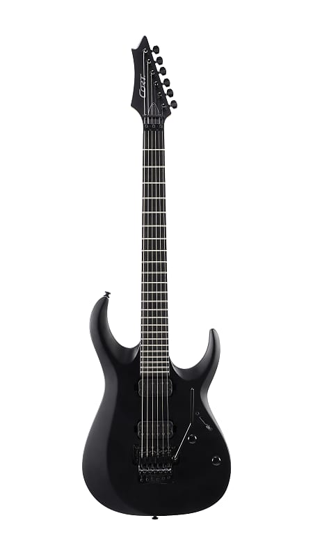 Cort X500MENACE | Double Cutaway Electric Guitar, Black Satin. New with Full Warranty! image 1
