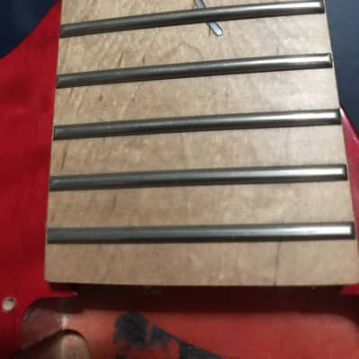 Ibanez RG Body, Custom Neck Early 2000’s - Transparent Red, Quilted Sapele Top, Basswood Body image 7