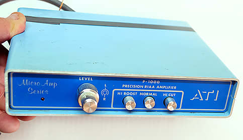 ATI P-1000 Professional Turntable Phono Preamp XLR Cables  			