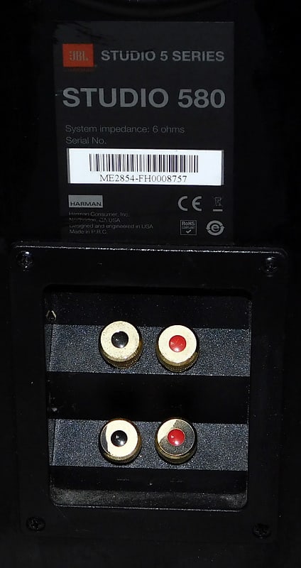 JBL Studio 580 stereo speakers | Reverb
