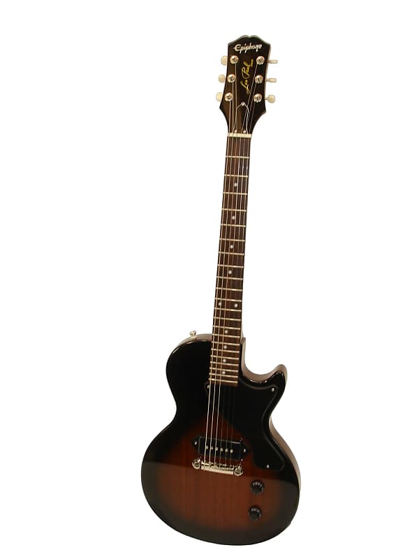 2021 Epiphone Les Paul Junior Electric Guitar, Tobacco Burst