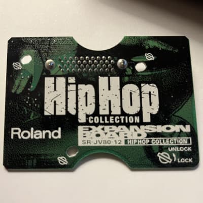 Roland SR-JV80-12 Hip Hop Expansion Board 1990s - Green