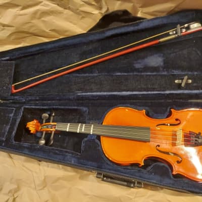 Emmanuel Berberian Sized 3/4 violin, USA 2011, with case & bow image 5