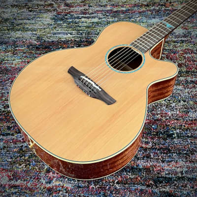 Takamine TSF40C Santa Fe Acoustic with Semi-Hard Case, Turquoise Inlay, Cool Tube Electronics (Made in Japan) image 3