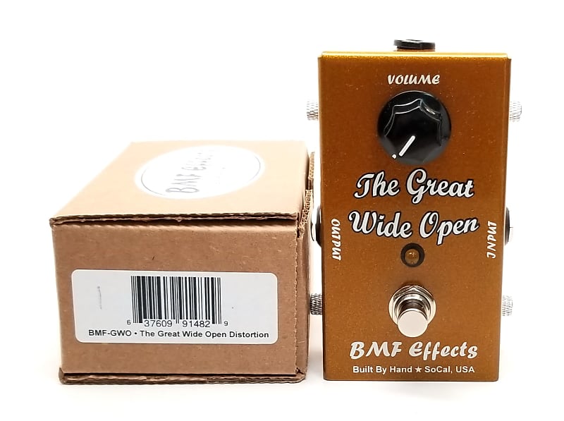 used BMF Effects The Great Wide Open Distortion, Mint Condition with Box! image 1