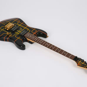 Charvel USA Custom San Dimas Schematic Graphic Unique Design Electric Guitar image 16