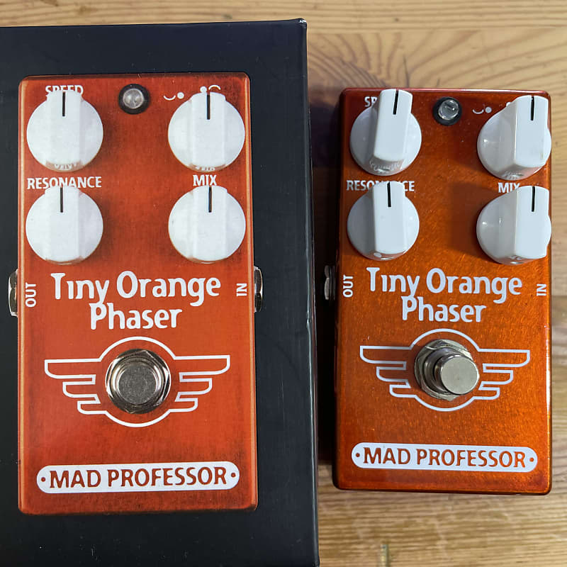 Mad Professor Tiny Orange Phaser 2010s - Orange image 1
