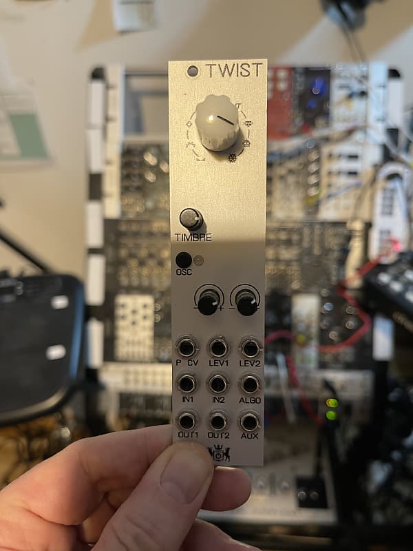 MSW Twist, 6HP MI Warps Eurorack vocoder & multi fx Reverb