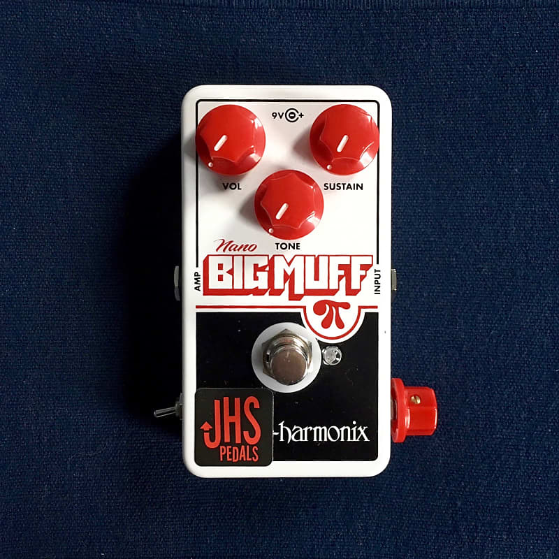 JHS EHX Nano Big Muff Moon Pi Mod / エレハモ JHS Electro-Harmonix Nano Big Muff Pi with 