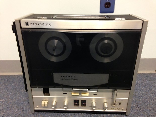 Vintage Panasonic RS-790S Reel to Reel Tape Track Black/Silver
